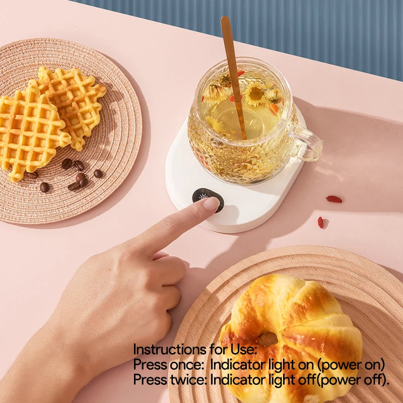 Thermostatic USB Mug Warmer - (5V) USB Mug-Heating Coaster