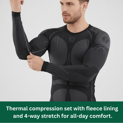 Men's Thermal Compression Underwear Set