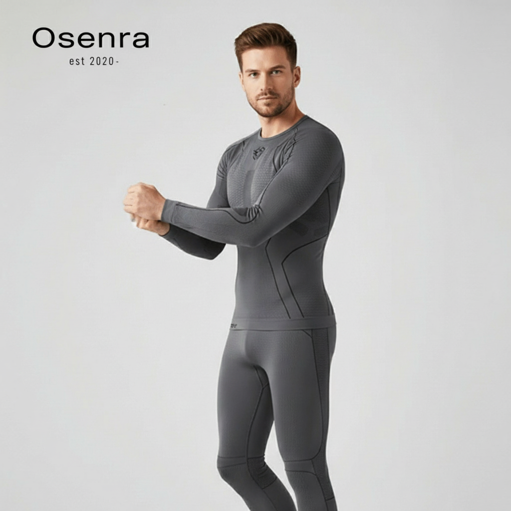 Men's Thermal Compression Underwear Set