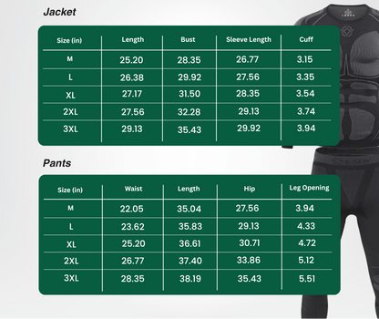 Men's Thermal Compression Underwear Set