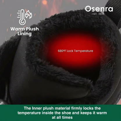 Osenra Winter Snow Boots – Warm, Fur-Lined Barefoot Shoes for Men & Women