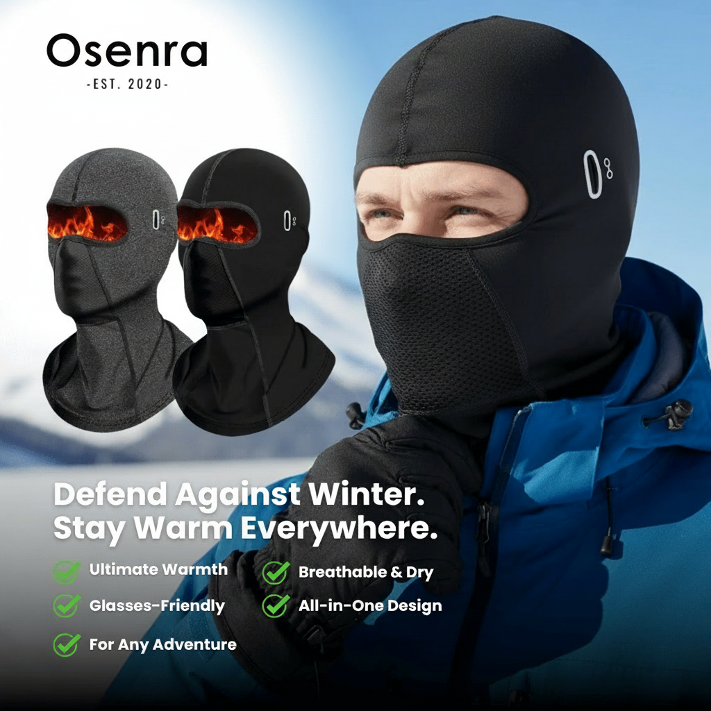 Winter Balaclava for Cycling & Motorcycling And Outdoor Use