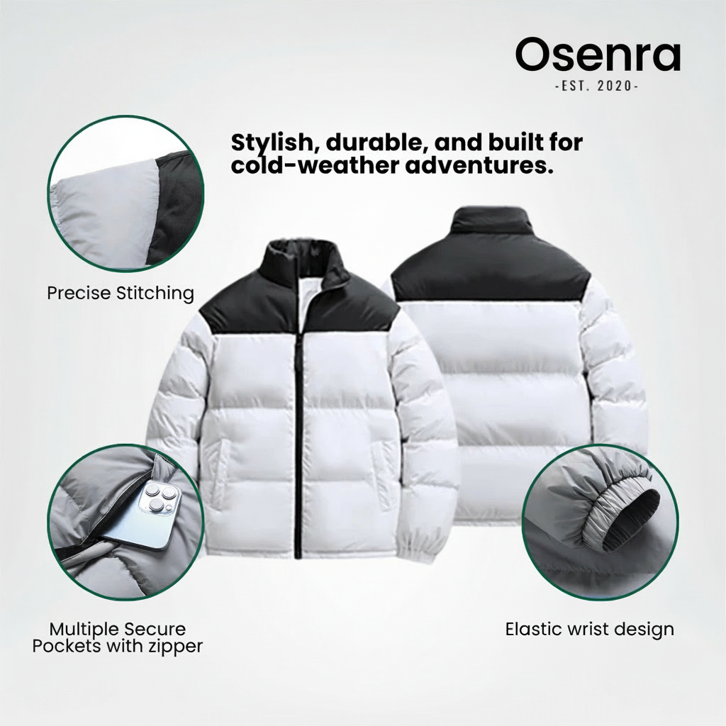 Heated Jacket – 6 Heating Zones, Waterproof Extra Warm for Men and Women