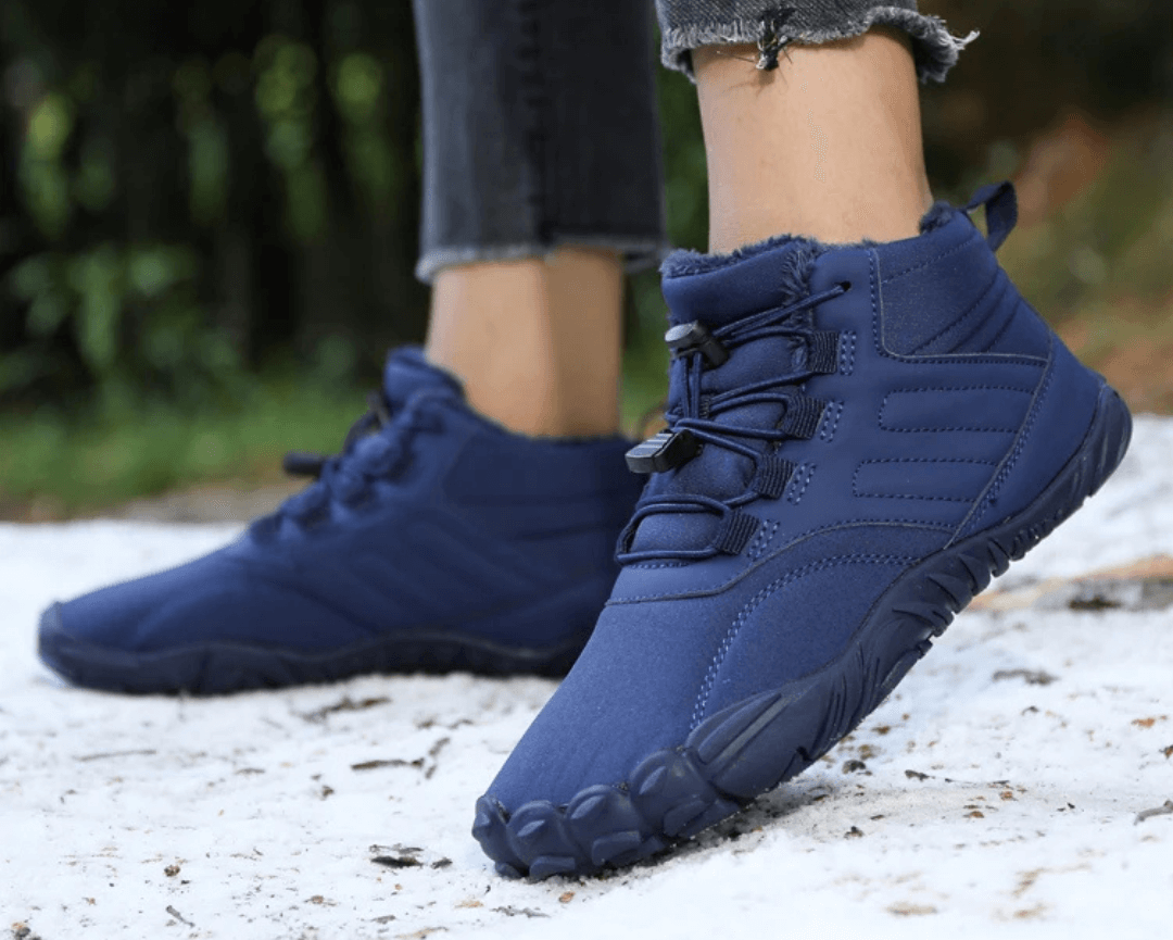 Osenra Winter Snow Boots – Warm, Fur-Lined Barefoot Shoes for Men & Women